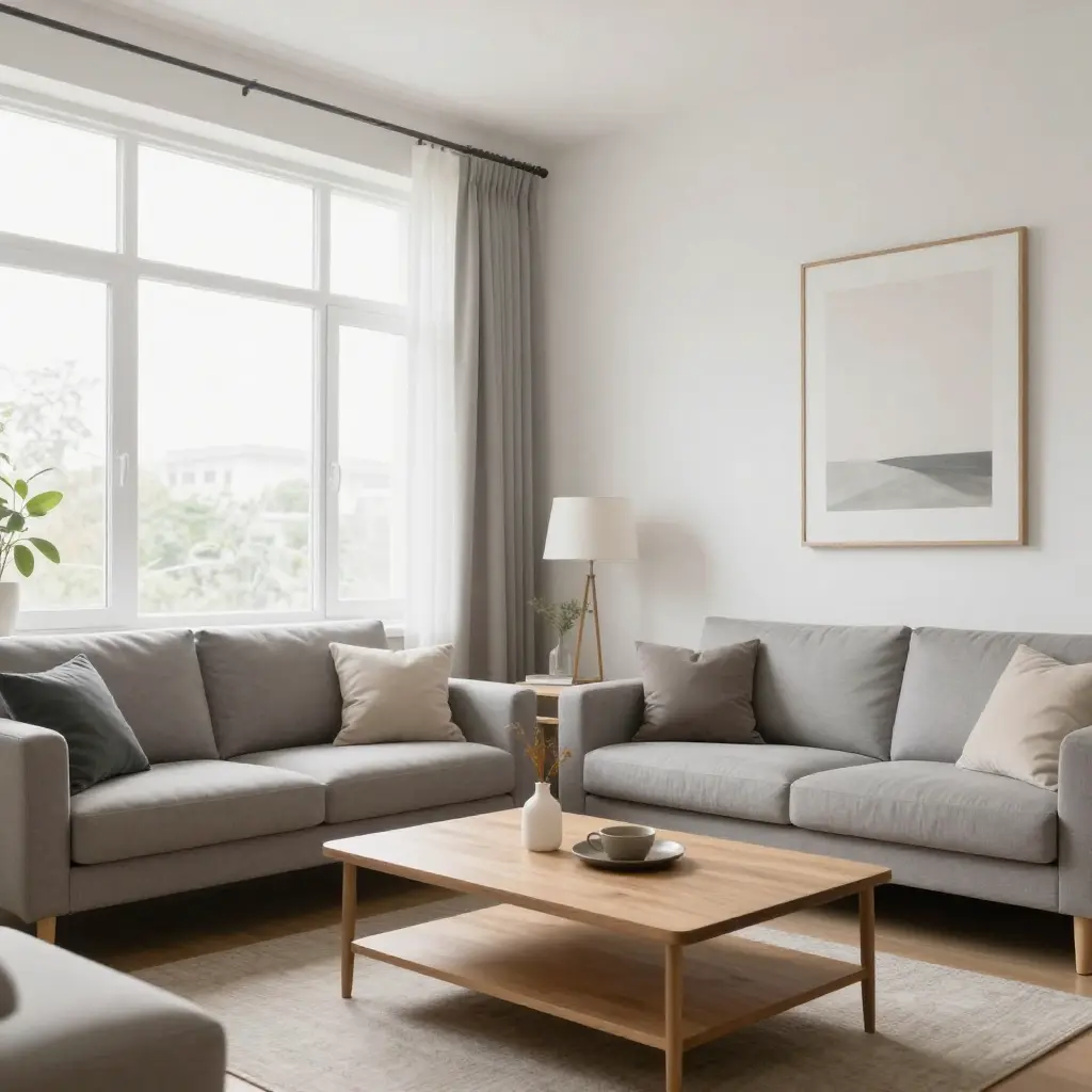 Clean and tidy living space